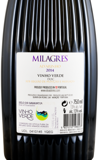 2014 Milagres Premium Selection white