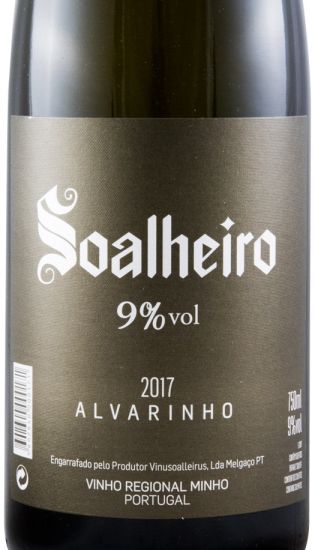 2017 Soalheiro Alvarinho Docil branco
