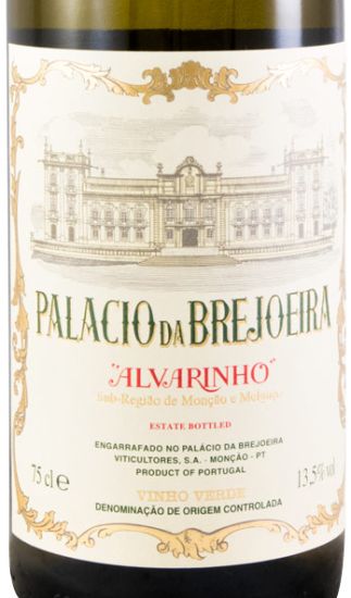2016 Palácio da Brejoeira Alvarinho white