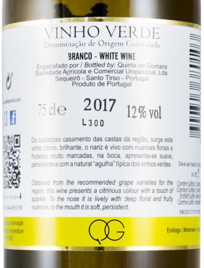2017 Quinta de Gomariz Grande Escolha white