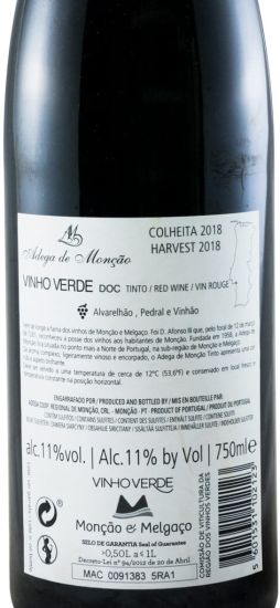 2018 Monção red
