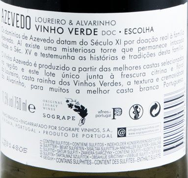 2017 Azevedo Loureiro&Alvarinho white