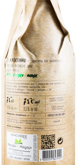 2014 Quinta de Santiago Rascunho branco