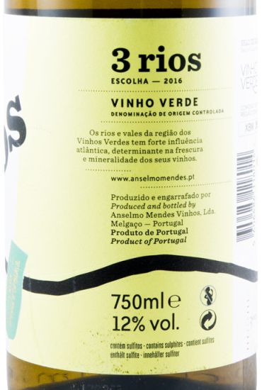 2016 Anselmo Mendes 3 Rios Escolha white