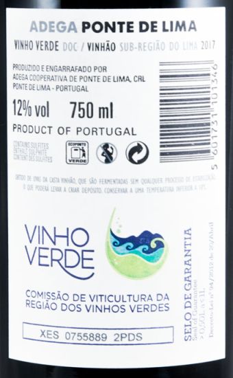 2017 Ponte de Lima Vinhao tinto