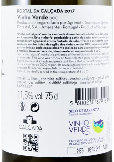2017 Portal da Calçada Reserva white