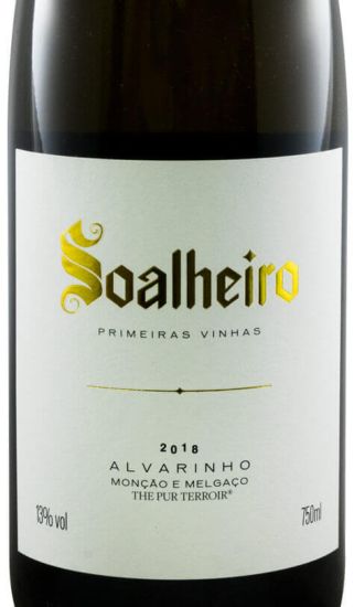 2018 Soalheiro Primeiras Vinhas Alvarinho white