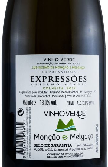 2017 Anselmo Mendes Expressões Alvarinho white