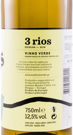 2018 Anselmo Mendes 3 Rios Escolha branco