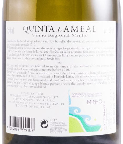 2017 Quinta do Ameal Escolha white