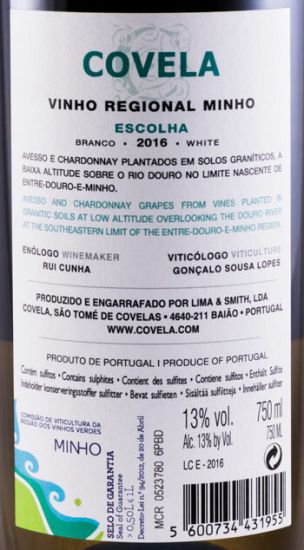 2016 Covela Escolha branco