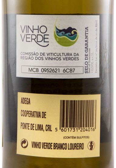 2019 Ponte de Lima Loureiro branco