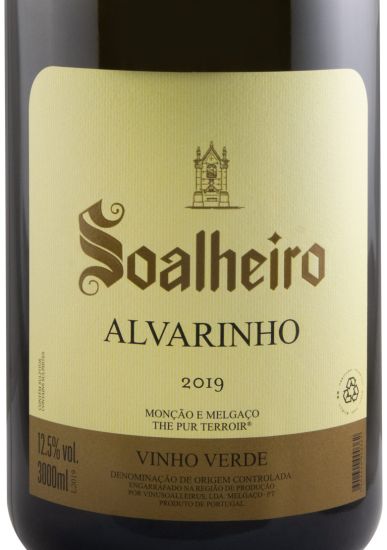 2019 Soalheiro Alvarinho branco 3L