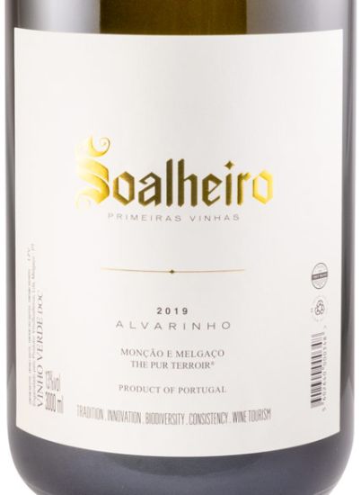 2019 Soalheiro Primeiras Vinhas Alvarinho branco 3L