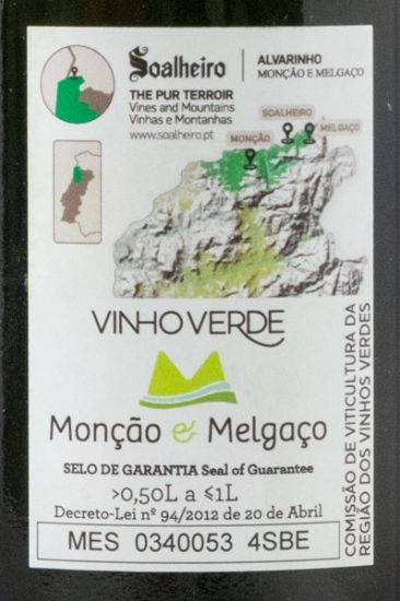 2019 Soalheiro Terramatter white