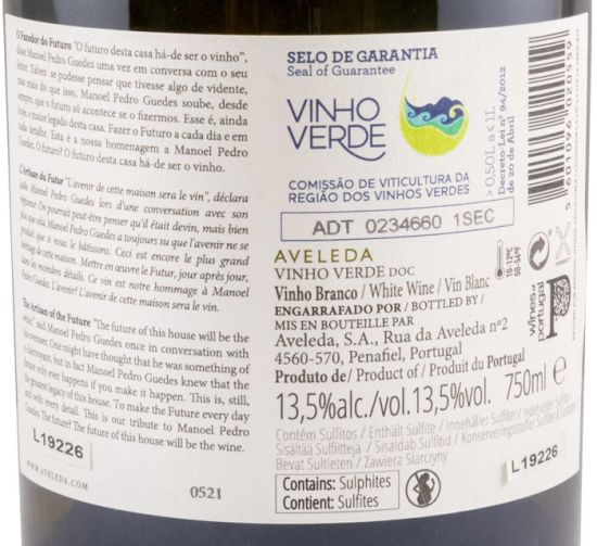 2018 Aveleda Manoel Pedro Guedes Reserva branco