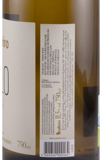 2020 Soalheiro Allo Loureiro Alvarinho white