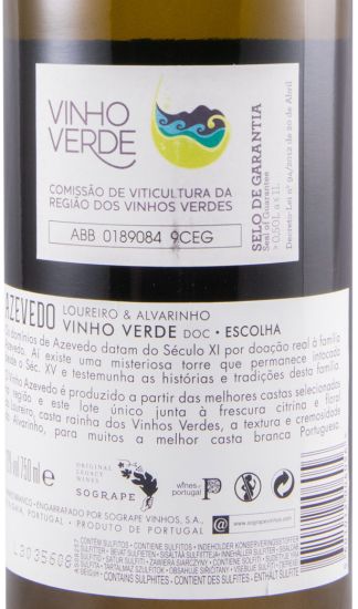 2020 Azevedo Loureiro & Alvarinho branco