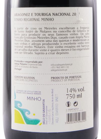 2017 Adega Molares tinto