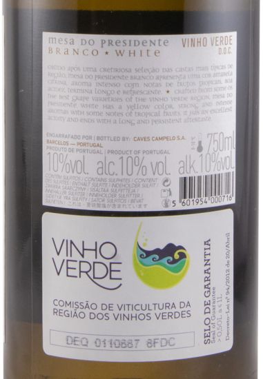 2020 Mesa do Presidente white