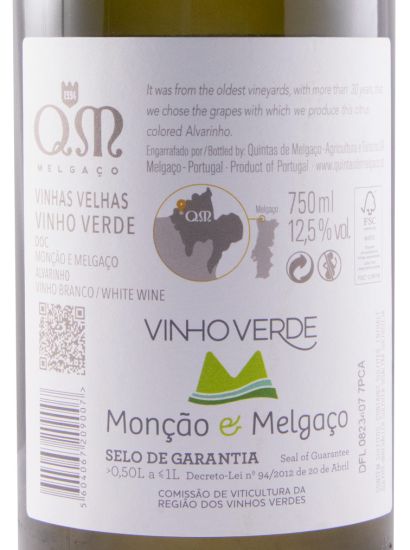 2021 Quintas de Melgaço QM Alvarinho Vinhas Velhas branco