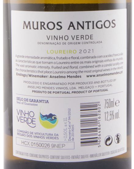 2021 Muros Antigos Loureiro white