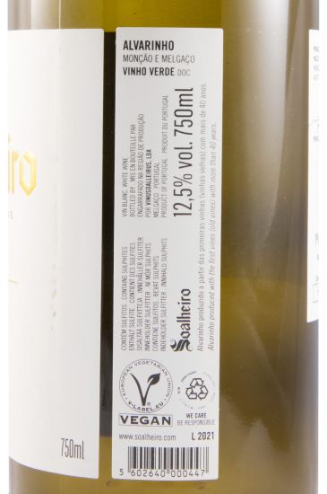 2021 Soalheiro Primeiras Vinhas Alvarinho branco
