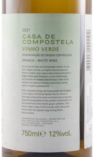 2021 Casa de Compostela Grande Escolha white