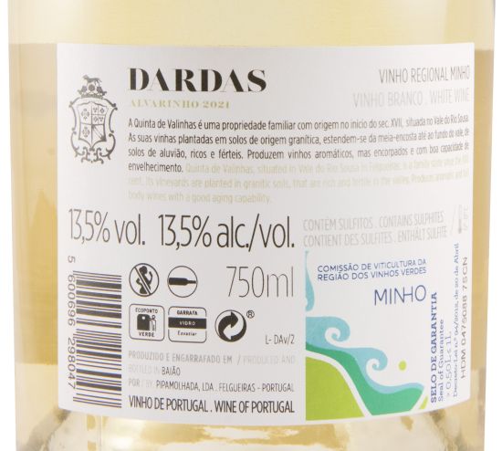 2021 Dardas Alvarinho white