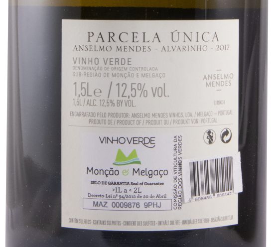 2017 Anselmo Mendes Parcela Única white 1.5L