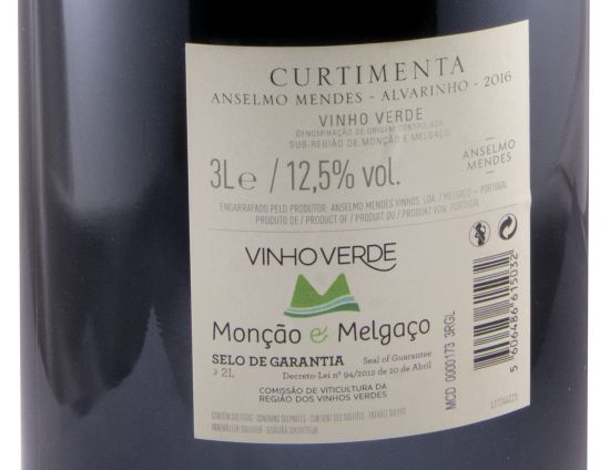 2016 Anselmo Mendes Curtimenta Alvarinho white 3L