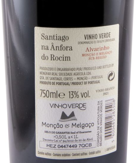 2021 Santiago na Ânfora do Rocim Alvarinho white