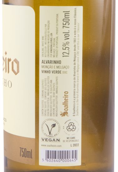2022 Soalheiro Alvarinho white