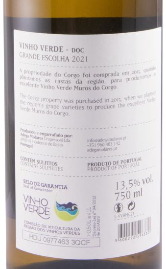 2021 Muros do Corgo Grande Escolha branco