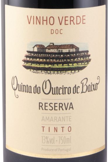 2022 Quinta do Outeiro de Baixo Reserva red