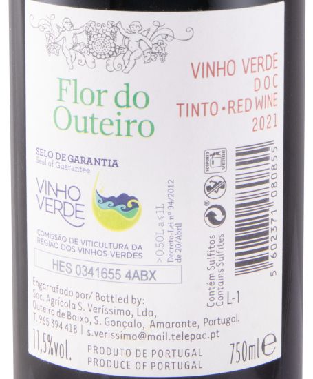 2021 Flor do Outeiro tinto