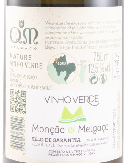 2022 Quintas de Melgaço QM Nature Alvarinho branco