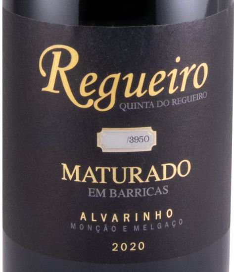 2020 Quinta do Regueiro Maturado em Barricas Alvarinho branco