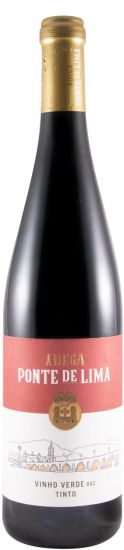 2022 Ponte de Lima tinto (rótulo danificado)
