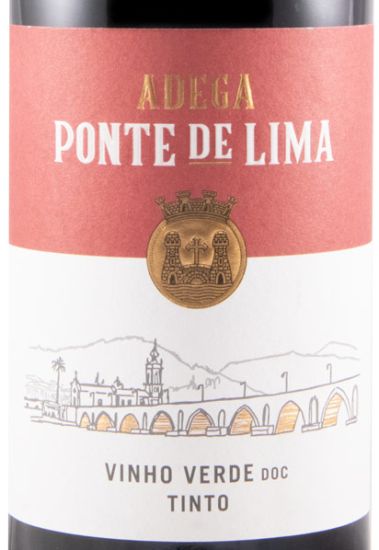 2022 Ponte de Lima tinto (rótulo danificado)