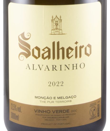 2022 Soalheiro Alvarinho branco 3L