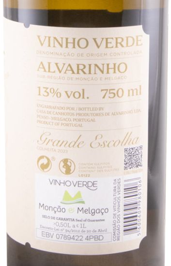 2023 Casa de Canhotos Alvarinho white