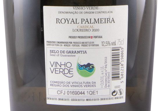 2020 Royal Palmeira Loureiro branco
