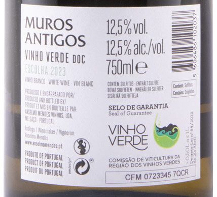2023 Muros Antigos Escolha white (damaged label)