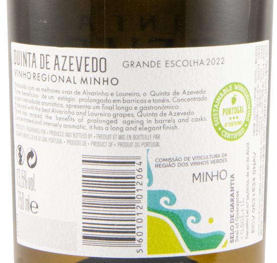 2022 Quinta de Azevedo Torre Grande Escolha branco