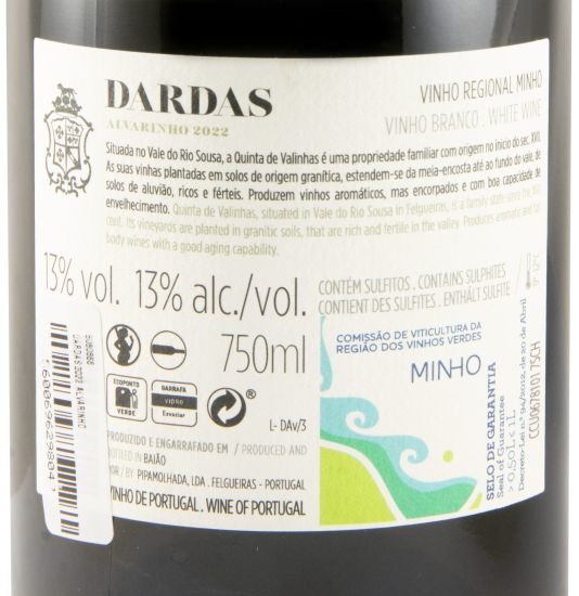 2022 Dardas Alvarinho white