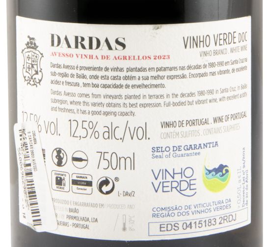 2023 Dardas Avesso white