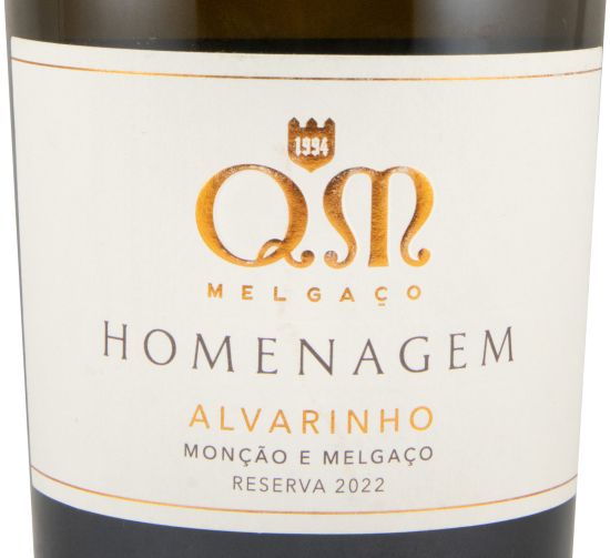 2022 Quintas de Melgaço QM Homenagem Alvarinho white