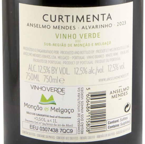2023 Anselmo Mendes Curtimenta Alvarinho white