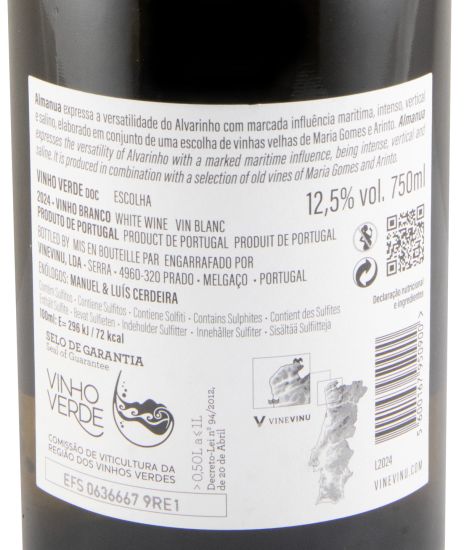 2024 Almanua Terroir Marítimo white